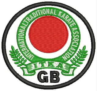 martial arts embroidered badge