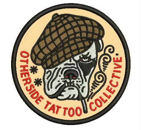 theme embroidered badge