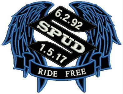 REMEBERANCE EMBROIDERED BADGE