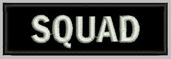 name badge embroidered