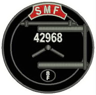 association embroidered badge